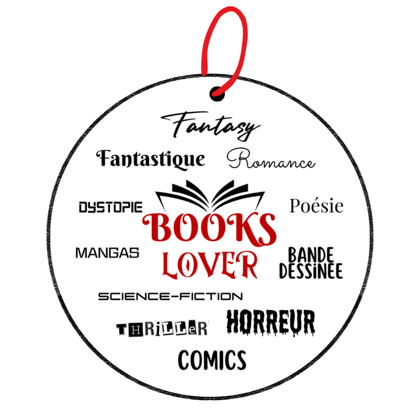 Ornement BOOKS LOVER