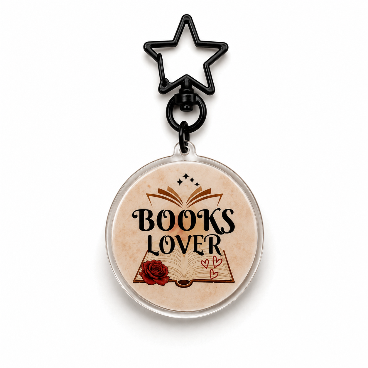 Porte clé Books Lover